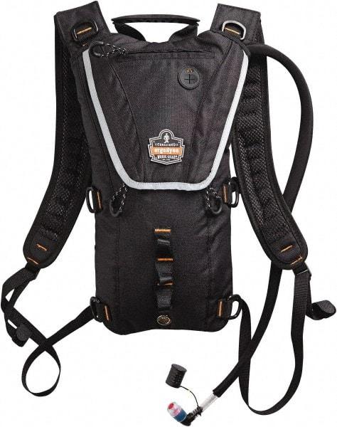 Ergodyne - Premium Low Profile Black Hydration Backpack - 17 Inch Long x 10-1/2 Inch Wide x 2-1/2 Inch Deep, 70 Ounce Reservoir Capacity - All Tool & Supply