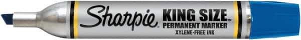 Sharpie - Blue Permanent Marker - Chisel Tip, AP Nontoxic Ink - All Tool & Supply