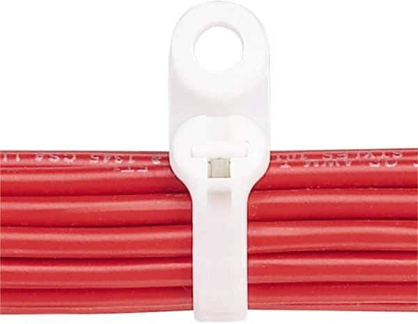 Panduit - 15-1/2" Long Natural (Color) Nylon Barbed Cable Tie - 120 Lb Tensile Strength, 1.7mm Thick, 102mm Max Bundle Diam - All Tool & Supply