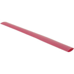 Value Collection - 6" Long Heat Shrink Electrical Tubing - Red - All Tool & Supply