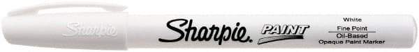 Sharpie - White Paint Marker - Felt Fine Tip, Oil Base Ink - All Tool & Supply