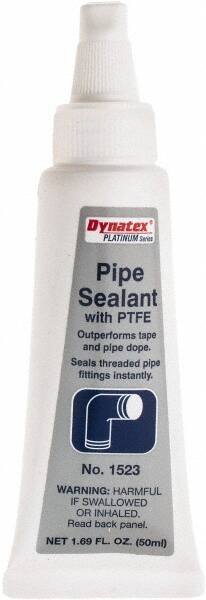 Made in USA - 50 mL Pipe Sealant - PTFE Based, 392°F Max Working Temp - All Tool & Supply