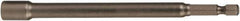 Wiha - 5/16" Magnetic Nutsetter - 1/4" Hex Drive, 12" OAL - All Tool & Supply