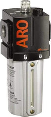 ARO/Ingersoll-Rand - 1/2" NPT, 250 Max psi Standard Modular Lubricator - Metal Bowl with Sight Glass, Aluminum Body, 156 CFM, 175°F Max Temp, 2.76" Long x 2.87" Wide x 7.165" High - All Tool & Supply