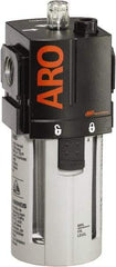 ARO/Ingersoll-Rand - 3/4" NPT, 150 Max psi Standard Modular Lubricator - Polycarbonate Bowl, Aluminum Body, 222 CFM, 125°F Max Temp, 2.76" Long x 2.87" Wide x 7.087" High - All Tool & Supply