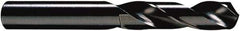 Hertel - 53/64" 118° Spiral Flute High Speed Steel Screw Machine Drill Bit - Oxide Finish, Right Hand Cut, 3-1/2" Flute Length, 5-3/8" OAL, Standard Point, Straight Shank - All Tool & Supply