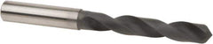 Accupro - 10mm 140° Solid Carbide Jobber Drill - Diamond Finish, Right Hand Cut, Spiral Flute, Straight Shank, 103mm OAL, Special Type Point - All Tool & Supply