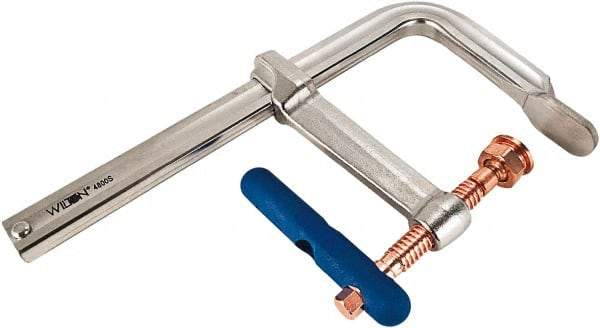 Wilton - 7" Deep Throat, 24" Max Capacity, Standard Sliding Arm Clamp - 4,880 Lb Clamping Pressure - All Tool & Supply