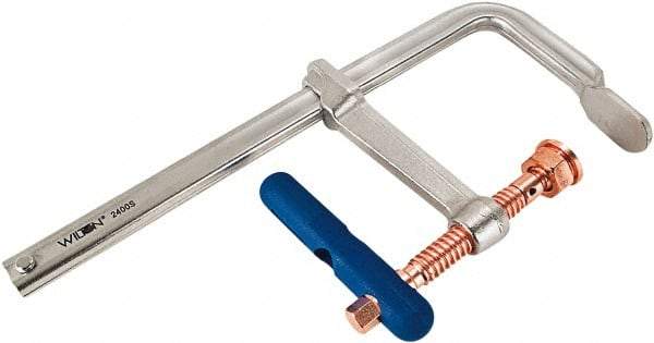 Wilton - 5-1/2" Deep Throat, 20" Max Capacity, Standard Sliding Arm Clamp - 2,660 Lb Clamping Pressure - All Tool & Supply