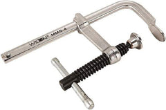 Wilton - 2-1/4" Deep Throat, 4" Max Capacity, Standard Sliding Arm Clamp - 400 Lb Clamping Pressure - All Tool & Supply