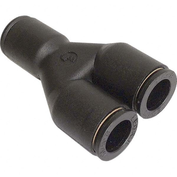 Legris - Plastic Push-To-Connect Tube Fittings Type: Union Y Tube Outside Diameter (mm): 10 x 12 - All Tool & Supply