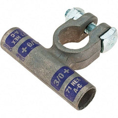 Thomas & Betts - 3/0 AWG, Tin Plated Copper Battery Connector - Purple - All Tool & Supply