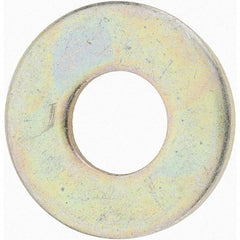 Value Collection - 5/16" Screw, Grade 8 Steel USS Flat Washer - 3/8" ID x 7/8" OD, 5/64" Thick, Zinc Yellow Dichromate Finish - All Tool & Supply