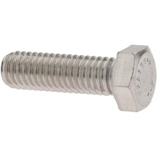 Value Collection - 3/8-16 UNC, 1-1/4" Length Under Head Hex Head Cap Screw - All Tool & Supply