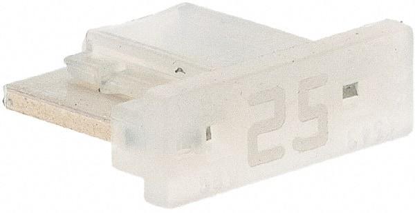 Littelfuse - 25 Amp, Automotive Fuse - 0.429" Long, Clear, Littlefuse LMIN025 - All Tool & Supply