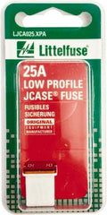 Littelfuse - 25 Amp, 58 VDC, Automotive Fuse - White, Littlefuse 895025 - All Tool & Supply