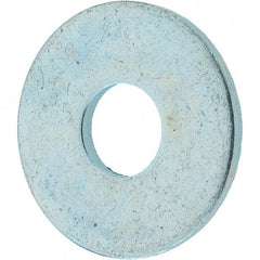 Value Collection - M8 Screw, Steel Fender Flat Washer - 8.4mm ID x 24mm OD, 2mm Thick, Zinc-Plated Finish - All Tool & Supply