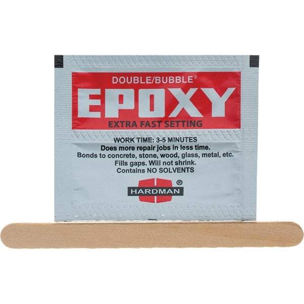 Made in USA - 3.5 g Pouch Two Part Epoxy - 3 min Working Time - All Tool & Supply