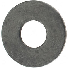 Value Collection - 7/16" Screw, Grade 8 Steel USS Flat Washer - 1/2" ID x 1-1/4" OD, Plain Finish - All Tool & Supply