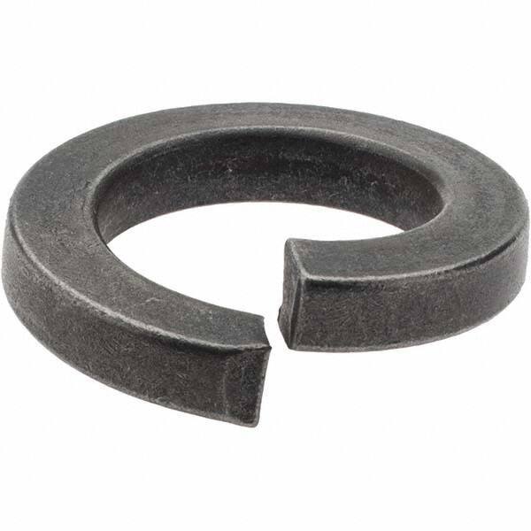 Value Collection - 1-1/8", 0.281" Thick Split Lock Washer - Grade 8 Steel, Uncoated, 1.129" Min ID, 1.153" Max ID, 1.847" Max OD - All Tool & Supply