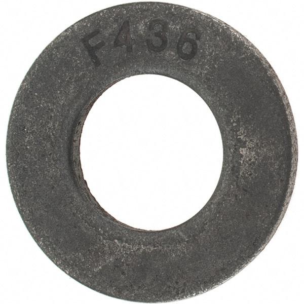 Value Collection - 5/8" Screw, Grade 8 Steel SAE Flat Washer - 11/16" ID x 1-5/16" OD, Plain Finish - All Tool & Supply