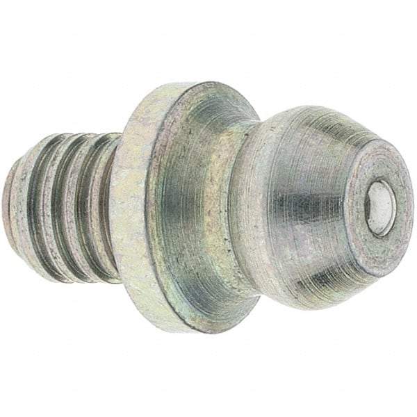 Value Collection - Straight Head Angle, 3/16 Thread Drive-In Grease Fitting - All Tool & Supply