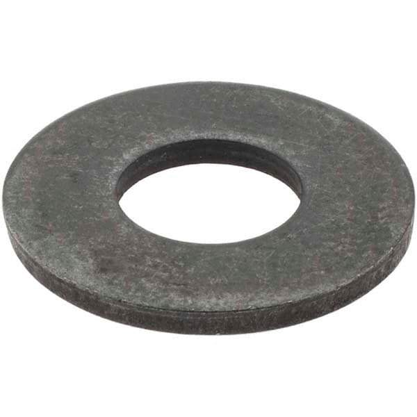 Value Collection - 3/8" Screw, Grade 8 Steel USS Flat Washer - 7/16" ID x 1" OD, Plain Finish - All Tool & Supply