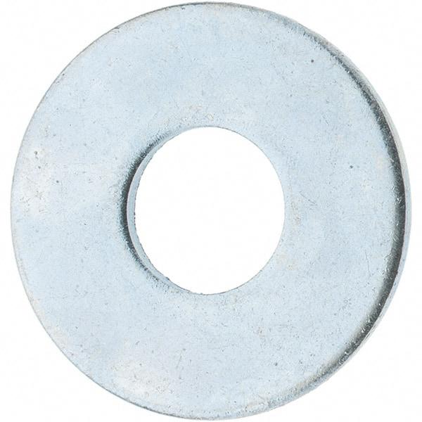 Value Collection - 5/8" Screw, Grade 8 Steel USS Flat Washer - 11/16" ID x 1-3/4" OD, 9/64" Thick, Zinc-Plated Finish - All Tool & Supply