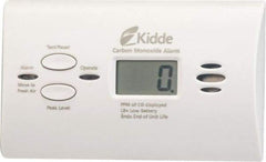 Kidde - CO Alarm - 85 dB Decibel Rating, AA Battery Included, Wall or Ceiling Mount, Electrochemical Sensor - All Tool & Supply