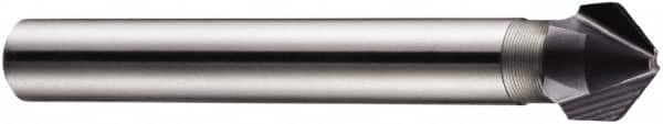 DORMER - 10mm Shank Diam, 3 Flute 90° High Speed Steel Countersink - All Tool & Supply