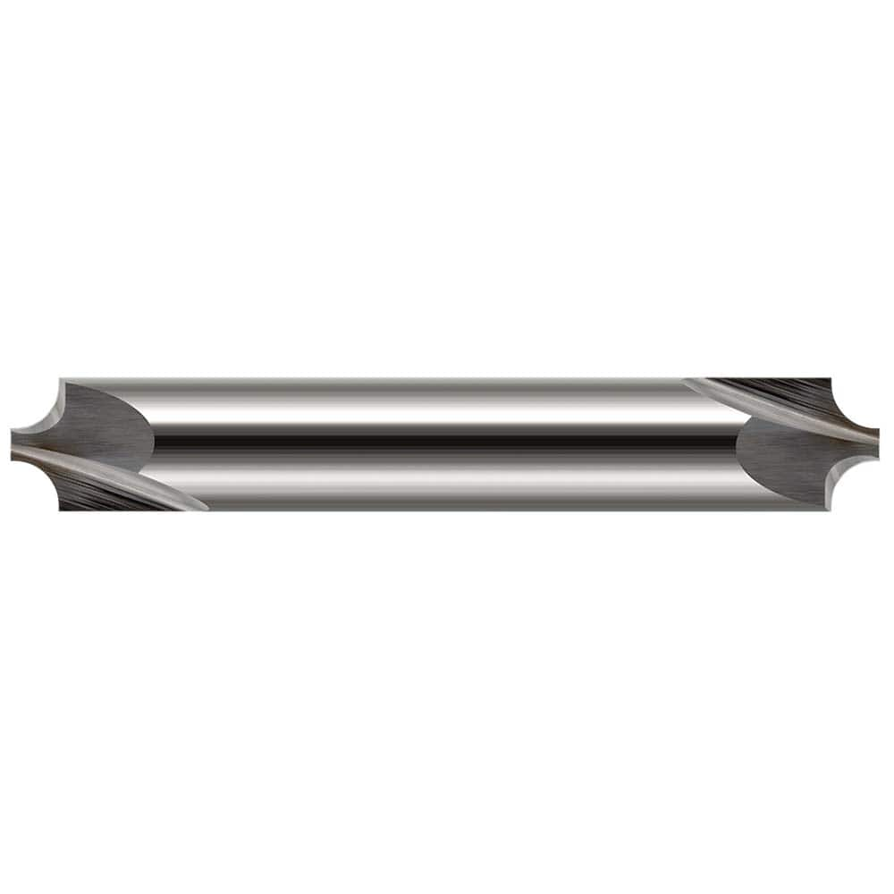 Harvey Tool - Corner Rounding End Mills; Material: Solid Carbide ; Single or Double End: Double ; Radius (Inch): 9/64 ; Radius (Decimal Inch): 0.1400 ; Mill Diameter (Inch): 3/8 ; Mill Diameter (Decimal Inch): 0.3750 - Exact Industrial Supply