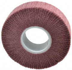 3M - 8" Diam Aluminum Oxide Finishing Flap Wheel - 3" Hole, 2" Wide, Density 3, Nonwoven, Fine Grade, 3,200 Max RPM - All Tool & Supply