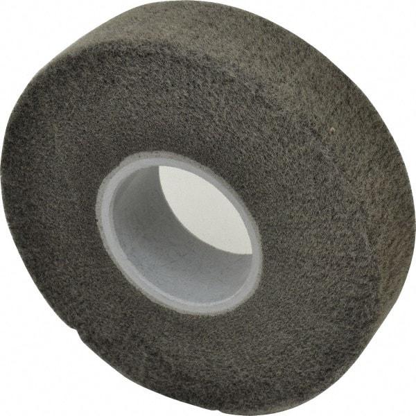 3M - 8" Diam Silicon Carbide Finishing Flap Wheel - 3" Hole, 2" Wide, Density 5, Nonwoven, Fine Grade, 3,200 Max RPM - All Tool & Supply