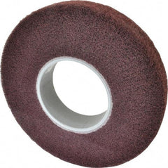 3M - 12" Diam Aluminum Oxide Finishing Flap Wheel - 5" Hole, 2" Wide, Density 5, Nonwoven, Medium Grade, 2,500 Max RPM - All Tool & Supply