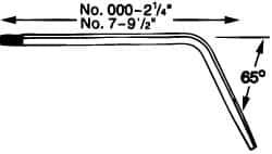 Victor - Series Elbow Torch Tip - Tip Number 1-ET, Oxygen Acetylene, For Use with 2-UM - Exact Industrial Supply