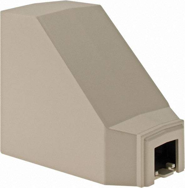 Hubbell Wiring Device-Kellems - 3.9 Inch Long x 2.29 Inch Wide x 3.31 Inch High, Raceway Fitting - White, For Use with Nonmetallic PlugTrak Raceways, PL1 LANTrak and PP1 PremiseTrak Latching Raceways - All Tool & Supply