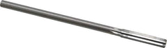 Made in USA - 0.3615" High Speed Steel 6 Flute Chucking Reamer - Straight Flute, 0.3105" Straight Shank, 1-3/4" Flute Length, 7" OAL - All Tool & Supply