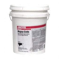 Loctite - 5 Gal Pail Gray Magnesium Phosphate Filler/Repair Caulk - 2000°F Max Operating Temp, 10 min Tack Free Dry Time, 1 to 2 hr Full Cure Time, Series 135 - All Tool & Supply