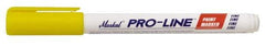 Markal - Yellow Liquid Enamel-Based Paint Marker - Fine Tip, Alcohol Base Ink - All Tool & Supply