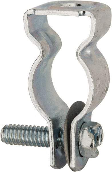 Cooper B-Line - Steel Rigid/EMT Conduit Hanger with Bolt - 1/2" EMT, 1/2" Rigid, 1/4" Rod, Zinc Plated Finish - All Tool & Supply