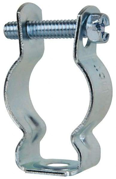 Cooper B-Line - Steel Rigid/EMT Conduit Hanger with Bolt - 3/4" EMT, 3/4" Rigid, 1/4" Rod, Zinc Plated Finish - All Tool & Supply