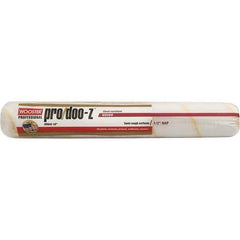 Wooster Brush - 1/2" Nap, 18" Wide Paint Roller - Semi-Rough Texture, Woven - All Tool & Supply