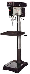 Jet - 20" Swing, Step Pulley Drill Press - 12 Speed, 1 hp, Single Phase - All Tool & Supply