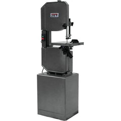 Jet - 13-1/2 Inch Throat Capacity, Step Pulley Vertical Bandsaw - 3300 (Wood), 39, 57, 78, 107, 142, 196, 278 (Metal) SFPM, 1 HP, Three Phase - All Tool & Supply