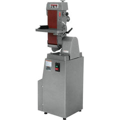 Jet - 48 Inch Long x 6 Inch Wide Horizontal and Vertical Belt Sanding Machine - 2,850 Ft./min Belt Speed, 1-1/2 Hp, Single Phase - All Tool & Supply