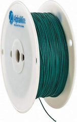 Alpha Wire - 24 AWG, 1 Strand, 305 m OAL, Tinned Copper Hook Up Wire - Green PVC Jacket, 0.052" Diam - All Tool & Supply