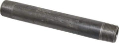 B&K Mueller - Schedule 40, 3/4" Diam x 7" Long Steel Black Pipe Nipple - Threaded - All Tool & Supply