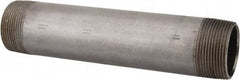 B&K Mueller - Schedule 40, 1-1/2" Diam x 8" Long Steel Black Pipe Nipple - Threaded - All Tool & Supply