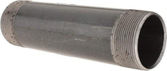 B&K Mueller - Schedule 40, 2" Diam x 8" Long Steel Black Pipe Nipple - Threaded - All Tool & Supply