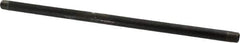 B&K Mueller - Schedule 40, 1/8" Diam x 10" Long Steel Black Pipe Nipple - Threaded - All Tool & Supply